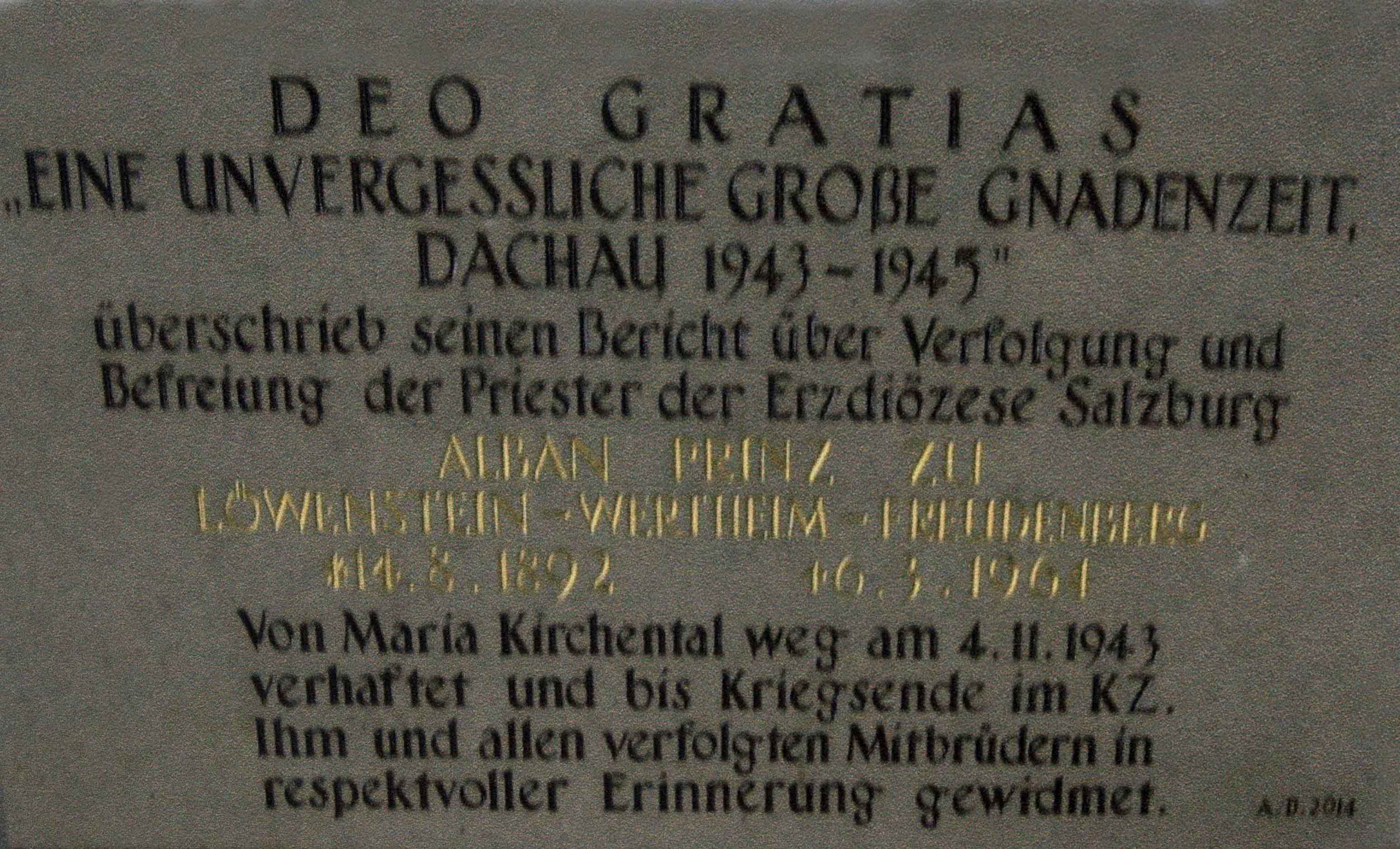  Gedenktafel